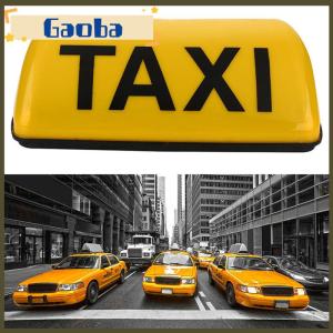 gaoba Taxi Sign Cab Roof Top Topper Car 12V LED Light Waterproof