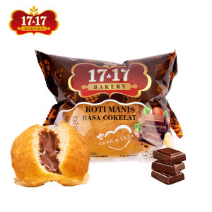 17 17 Bakery Roti Manis Rasa Halal Roti Cokelat Keju Nanas Roti Lembut Roti Isi