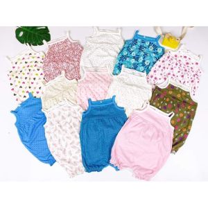 Body đùi bé gái 2 dây 6-18M (7-115kg) Romper xuất dư xịn C&S made in Cambodia