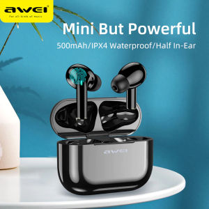 Awei 100% Authentic T29 TWS HIFI Sound Stereo True Wireless Earphone with Mic Touch Control Bluetooth Earphone