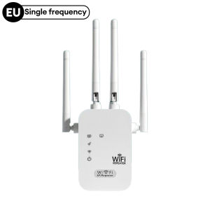 Tommjerry 4 Antennas WiFi Repeater penguat sinyal 1200Mbps  Wireless Wifi Range Extender Router Repeater Rotatable Antennas