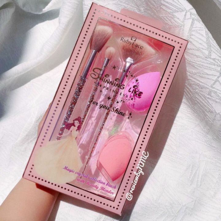 B45 Visage Brochas Bộ Cọ Trang điểm Ruby Face Bộ Cọ Trang điểm Pha
