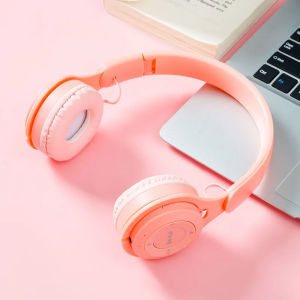 Y08 Macaron Colors Wireless Bluetooth Headphones Headset Microphone On-Ear Headset HIFI Stereo