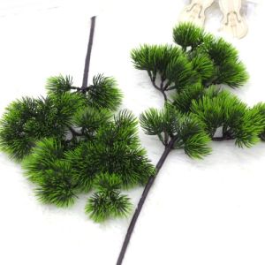 Cành Cây Tùng Giả Nhánh Tùng Xanh - Cây Hoa Giả Cao Cấp Decor Tiểu Cảnh Trang Trí Phòng Ốc Nhà Cửa Sân Vườn