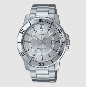 CASIO MENS SILVER MTP VD01D 7C