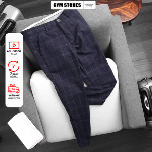 QUẦN TÂY NAM CAO CẤP CHẤT MỀM KHÔNG NHĂN CARO M03 SIZ 27 ĐẾN 36