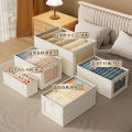 [SG STOCKS] Non-Woven Drawer Organizer / Compartments with Transparent Velcro Lid, Clothes & Underwear Organizer. 