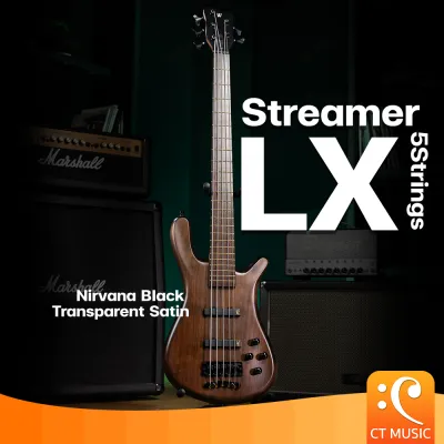 Warwick Streamer LX Nirvana Black Transparent Satin เบสไฟฟ้า