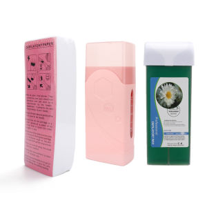 DECINIEE 3 In 1 Roller Depilatory Hair Removal Waxing Kit Wax Heater Facial Body Hair Remover Professional Epilator Machine Square Heater