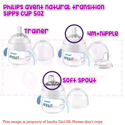 Philips Avent Natural Transition Sippy Cup 5oz for Baby