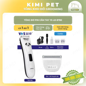 Tông đơ pin cầm tay YS LB-8780 cạo sát 1mm chuyên dụng grooming cho thú cưng