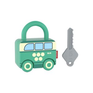 BW-M318 Mainan Puzzle Key Set Anak Mainan Kunci Gembok Motif Transportasi / Mainan Edukasi Anak Puzzle Matching Lock / Key Lock Car Kids Import