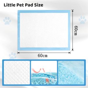 【Ready From SG】Pet Training Pads Disposable Pee Pad  Dogs Cats Rabbits Birds & Small Animals Pet Diapers Cage Mat