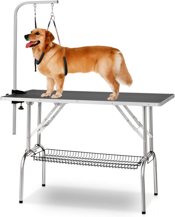 Buy dog shop grooming table