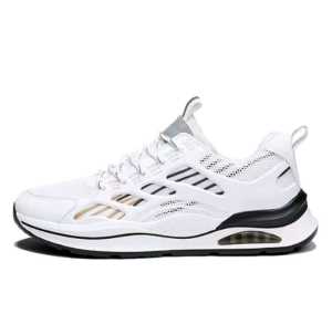 Sepatu Sneakers Pria Putih Sepatu Pria Kets Sepatu Olahraga Cowok Jogging Sport MS37