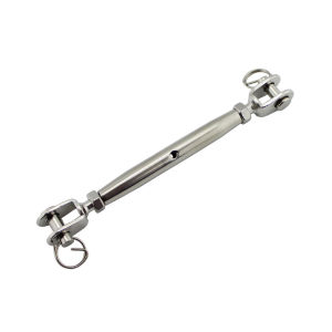 316 Stainless Steel Euorpean Closed Body Turnbuckle Jaw And Jaw M5 M6 M8 Marine Hardware Rigging Screw For Cable Railing
