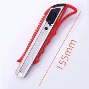 Combo Dao Rọc Giấy Văn Phòng + Hộp 10 Lưỡi Dao Siêu Bén - Dụng Cụ Cắt Giấy Văn Phòng Siêu Tiện Ích