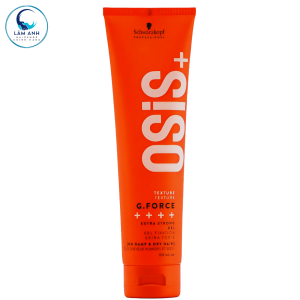 Gel Giũ Nếp Schwarzkopf Osis G.Force Extra Strong Định Hình Nếp Tóc Siêu Cứng 150ml