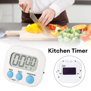 Electronic Timer Large Screen LCD Digital Kitchen Cooking Timer Count Down Up Clock Loud Alarm Magnetic
