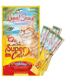 Super Cat Liquid Snack (15g x 4pcs)