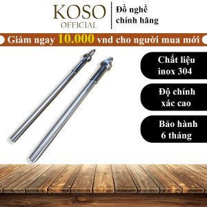 Bộ 2 cây đóng bi bánh HON.DA -YA.MAHA  KOSO 10LY-12LY 201-301-300-203 dùng để tháo bi và thay bi bánh xe chất inox
