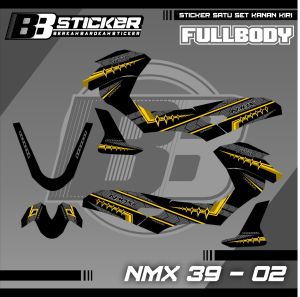 Decal Sticker Yamaha NMAX 155 Old BISA HOLOGRAM Fullbody 2015-2019 Nmx 39