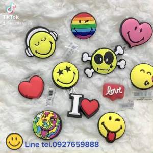 JBS Shoe Charm set Emoji ตัวติดรองเท้ามีรูเซต อิโมจิ