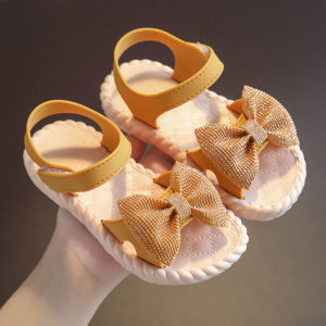 Girls Sandals 2020 Summer New Childrens Soft-soled Fashion Little Girl Princess Shoes Baby Beach Open-toed Sandals