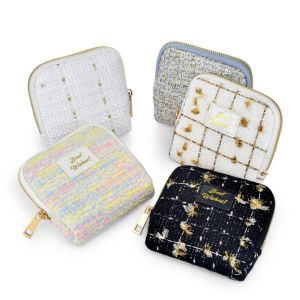 MQU19 Jewelry Display Jewelry Storage Bag Exquisite Ring Pendant Jewelry Organizer Retro Large Size Zipper Jewelry Bag Ladies/Girls