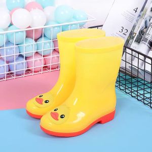 Kids Waterproof Rain Shoes Rain Boots / PVC Non-Slip Outdoor Cartoon  Rainboots Kids Waterproof Shoes