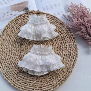 Tay áo bèo nhún ngọt ngào cô gái lớp cổ tay còng cho người phụ nữ áo len váy trang trí nữ ren cổ tay còng Nguồn cung cấp