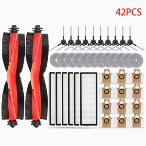 For Xiaomi Robot Vacuum X20 Max / D109GL Parts Accessories Main Brush Side Brush Hepa Filter Mop Cloth Dust Bag Replacement