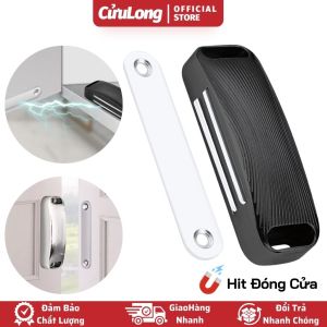 Nam Châm Hít Cửa Mạnh Chốt Cửa Phòng Tủ Quần Áo Tủ Lạnh Chống Hở - Cục Hít Cửa Lắp Đặt Không Khoan