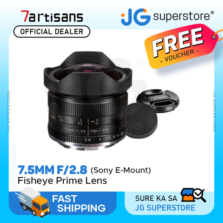7Artisans APS-C Manual Fisheye Prime Lens (E-Mount) for