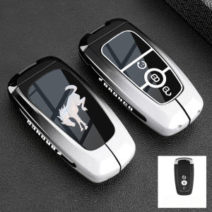 Car Key Cover Keychain For Ford Bronco Everglades Remote Key Case Key Holder Key Chain Accessories