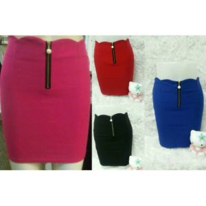 MM 615 PENCIL SKIRT MIDI IMPORT OFFICIAL ( C0D ) + ( GRATIS ONGKIR ) rok span midi mini bahan katun wedges import super strech  - di jamin bahan bagus - panjang SELUTUT freesize muat bb 70 kg