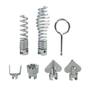 Drain Cleaner Combination Cutter Head Set16mm Stainless Steel Pipeline Dredging Machine Cutting Head Tool Accessories