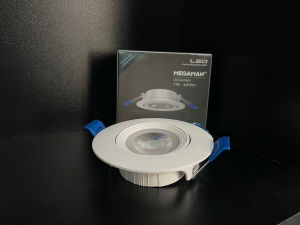 Đèn LED Âm Trần Megaman FDS72900V1 – 7W (3000K / 4000K) | Tiết Kiệm Điện Ánh Sáng Dịu Mắt