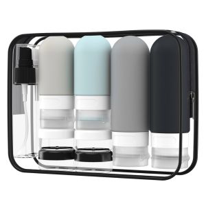 JIJI.SG Bonny 17 Pack Travel Bottles Set Leak Proof Silicone Squeezable
