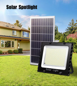 MIAOKA Solar Led Outdoor Light 200w/236Led 400w/498Led 600w/700Led Solar Light High Quality Waterproof High Brightness Solar Spotlight with Remote Control Apply to Garden Courtyard