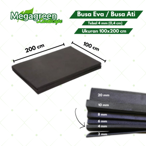 Busa Eva / Busa Ati / Sponge Eva / Eva Foam / Ukuran 100x200 cm / Tebal 04 cm (4 mm) / Busa Ati Serbaguna