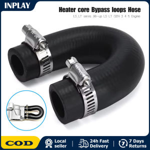 Heater Core Bypass Hose Coolant Crossover For 98-up GM Chevy Pontiac GEN 3 4 5 LSX LS1 LS2 LS3 LS6 LS7 LM7 LT1 LT4 LQ4 LQ9