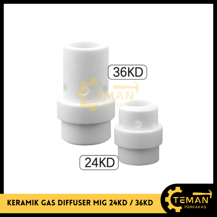 Diffuser Haraga Ceramic Gas Diffuser MB24KD MB36KD (HARGA 10 PCS) / Keramik Binzel MIG ...