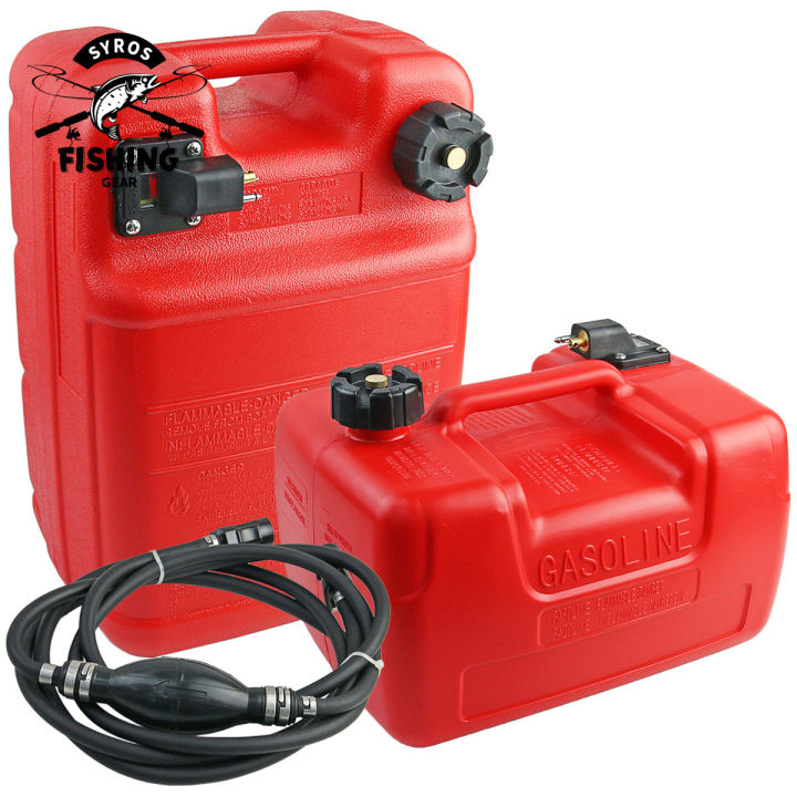12L 24L Portable Boat Fuel Tank Yacht Engine Marine Oil Box With