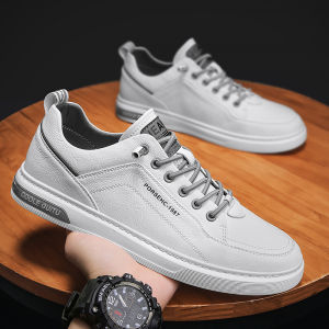 AMIRAA Sepatu sneakers pria putih sepatu sporty porsech-589 kualitas premium import sepatu kasual model baru