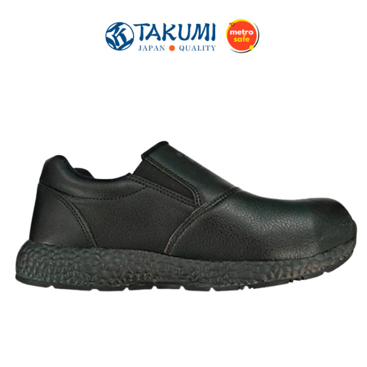 TAKUMI Ninja SO Slip-On ESD Anti-Static Safety Shoes with Steel Toe Cap ...