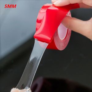 3M Double Sided Mounting Tape Transparent Double Sided Tape Strong Clear Transparent Acrylic Foam Sticker Waterproof Reusable Home Decoration Tapes