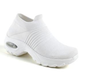 WomenS Sports Shoes Casual Rocking Shoes High-Elastic Breathable Shoes Trendy Fashionable Lightweight Thick-Soled Socks WomenS Plus Size Shoes