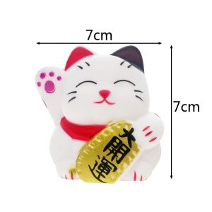 [Ready Stock]Lucky Cat Cake Topper Cake Decorations CNY Wishes Money Lucky Cat 新年招财猫存钱罐蛋糕摆件 开业大吉猫咪蛋糕装饰公蛋糕装饰