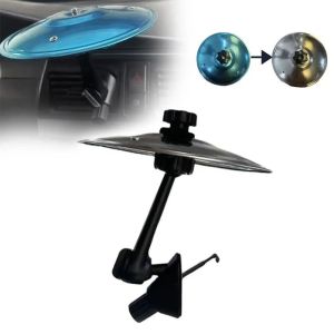 YSUNNY Creative Car Crash Cymbal Repair Parts Clip-Type Car Drum Air Vent Professional Compact Mini Drum Crash Cymbal Installation Accessories